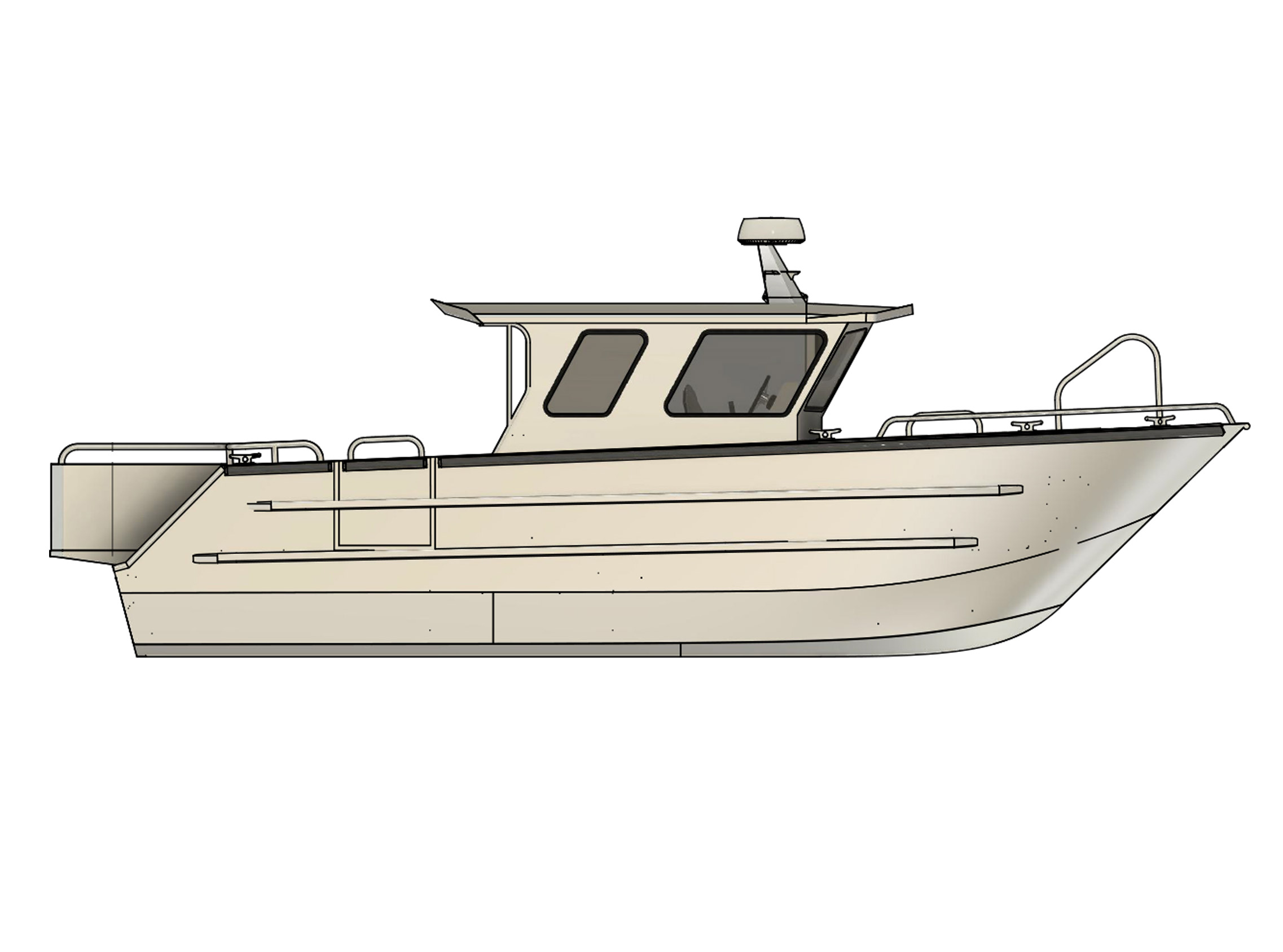 36' Catamaran - Walkthrough by JR Marine